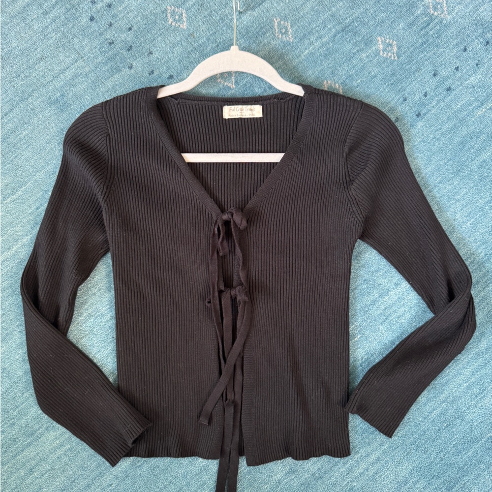 Tie Front Cardigan